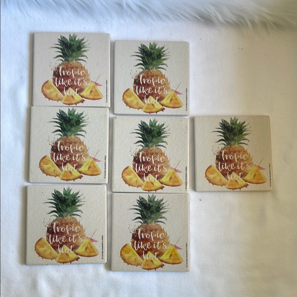 Thirstystone Set of 7 Coasters. Brand New With Tags.